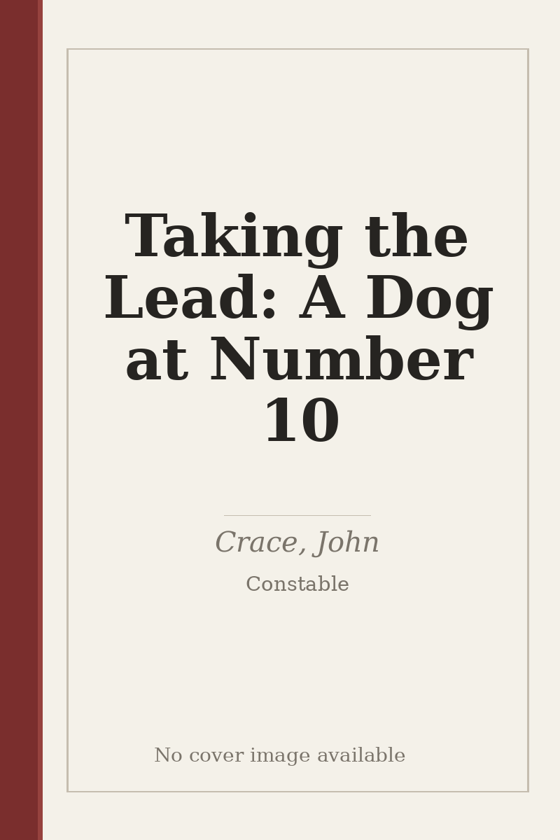Taking the Lead: A Dog at Number 10 - no cover image available