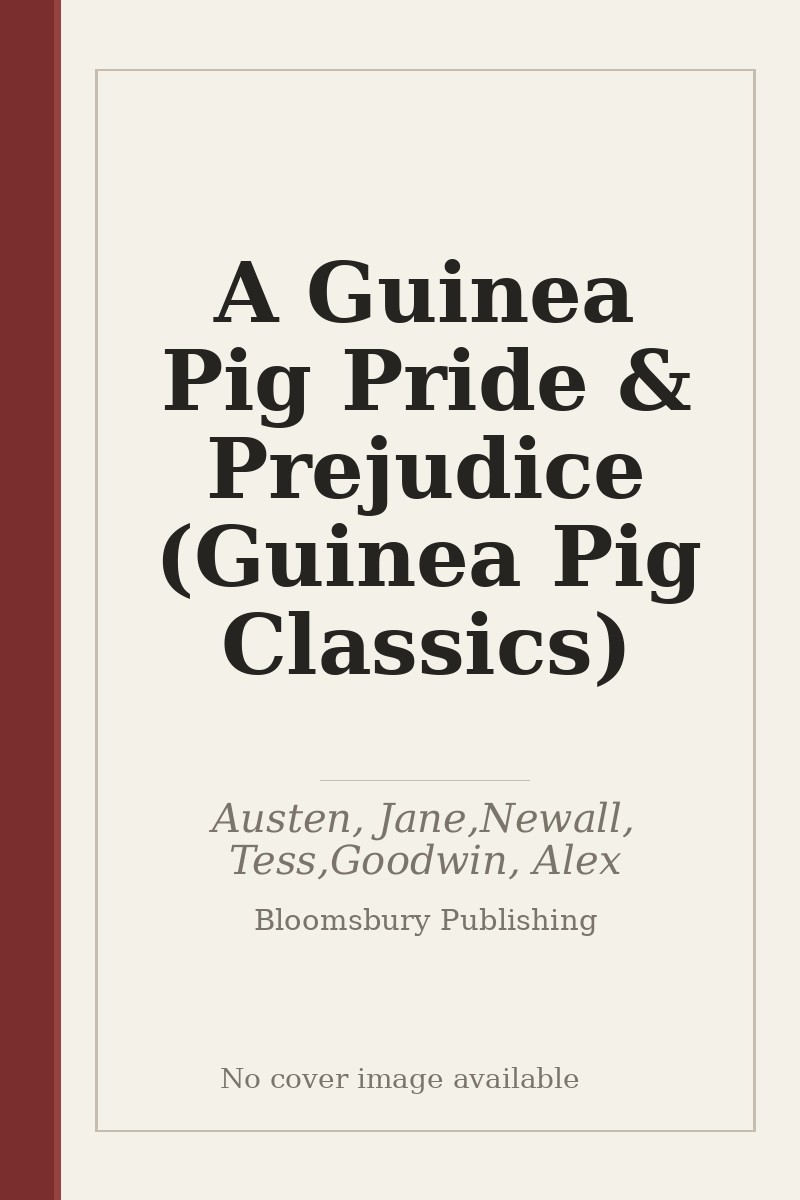 A Guinea Pig Pride & Prejudice (Guinea Pig Classics) - no cover image available