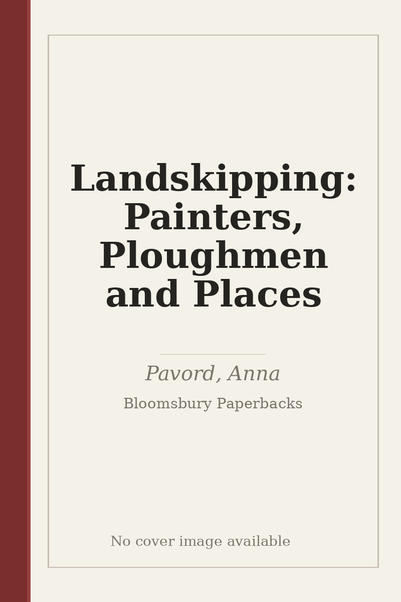 Landskipping: Painters, Ploughmen and Places - no cover image available