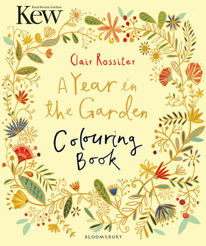 Kew A Year in the Garden Colouring Book