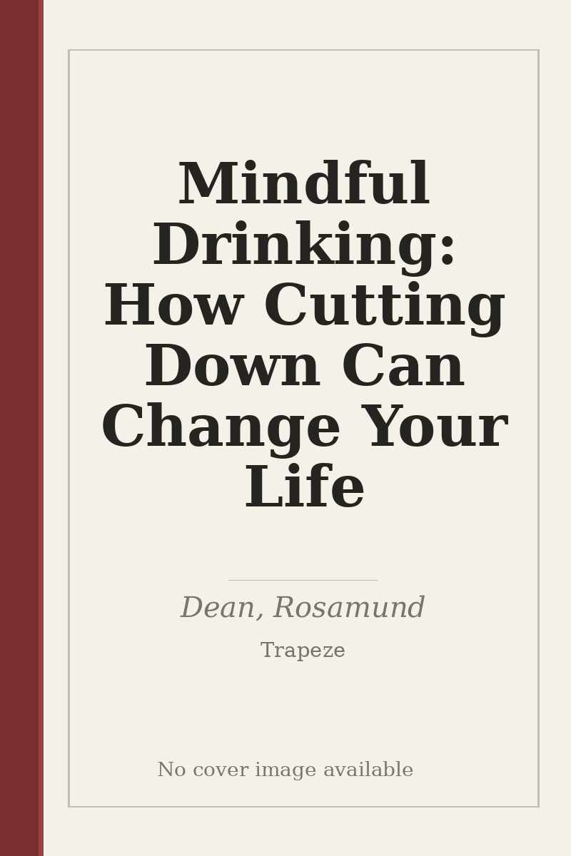 Mindful Drinking: How Cutting Down Can Change Your Life - no cover image available