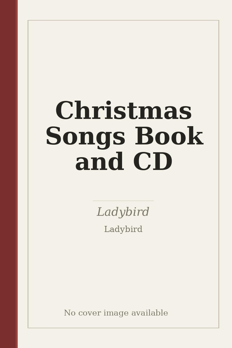 Christmas Songs Book and CD - no cover image available