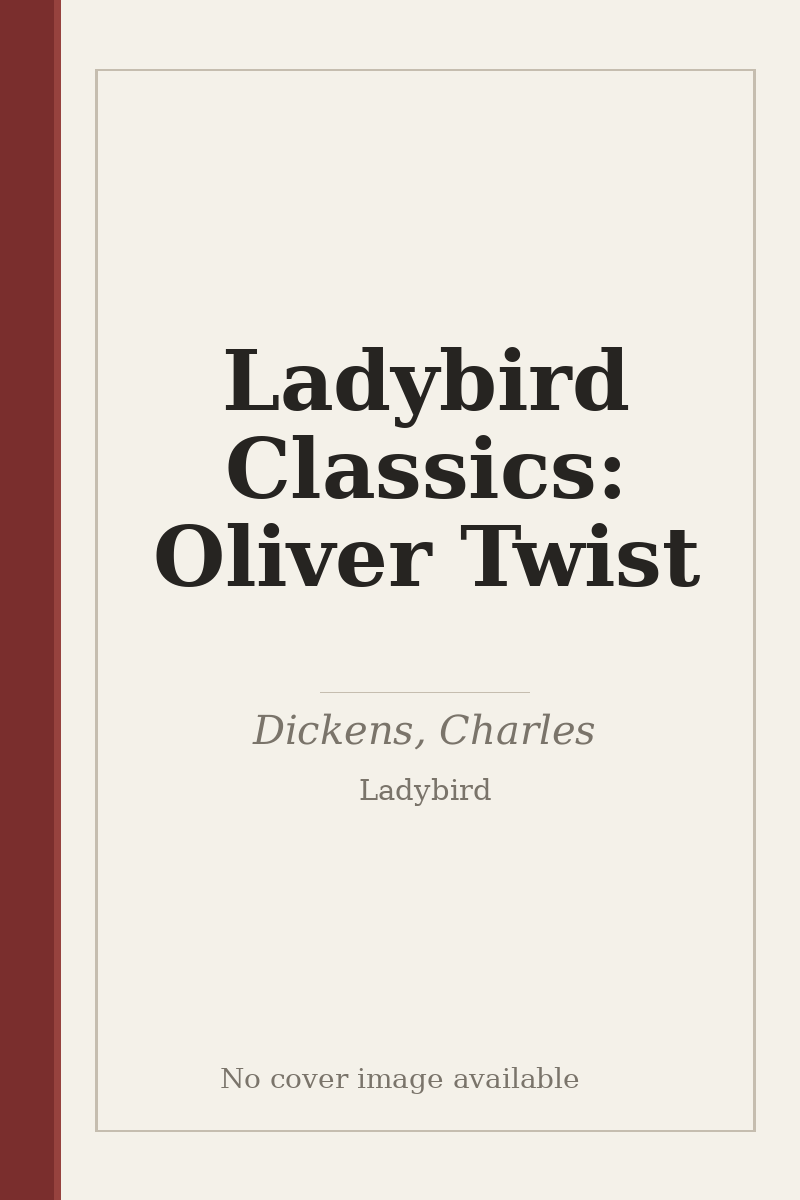Ladybird Classics: Oliver Twist - no cover image available