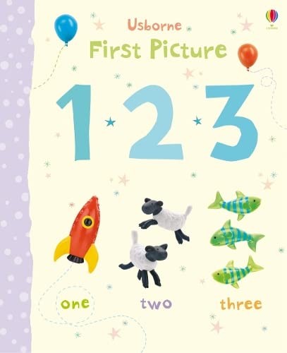 First Picture 123 (Usborne First Picture Books)
