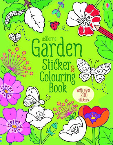 Garden Sticker and Colouring Book (First Colouring Books): 1