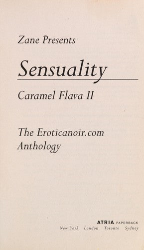 Sensuality: Caramel Flava II (Eroticnoir.com Anthology)