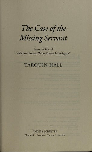 The Case of the Missing Servant
