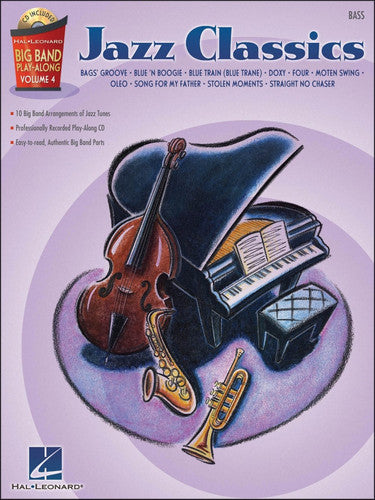 Jazz Classics Big Band Play-Along Volume 4 (Book And Cd) Bgtr Book/Cd (Hal Leonard Big Band Play-Along)