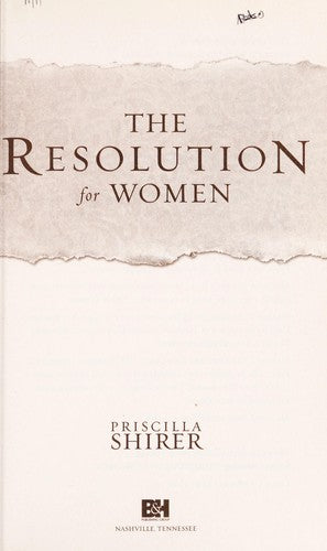 Resolution for Women
