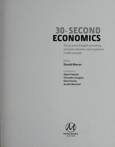 30-Second Economics