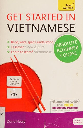 Get Started in Vietnamese Absolute Beginner Course: (Book and audio support)