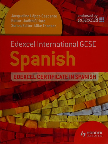 Edexcel International GCSE and Certificate Spanish