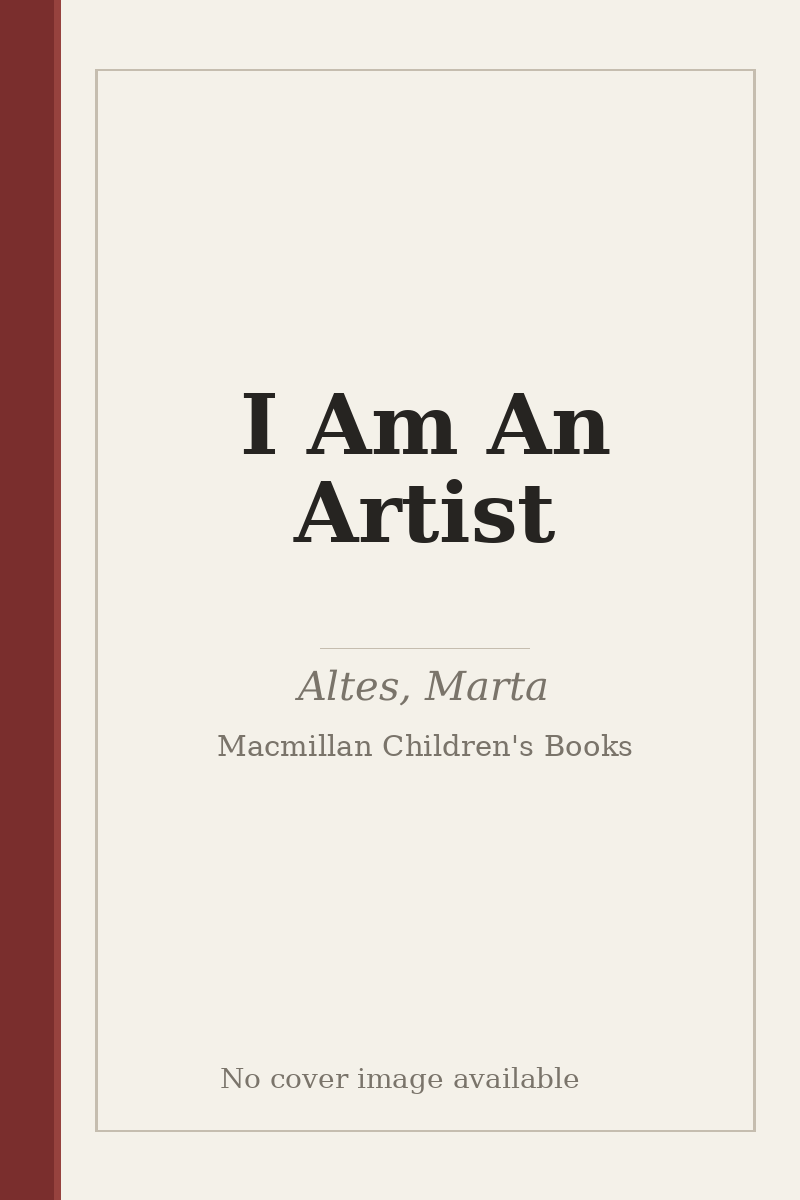 I Am An Artist - no cover image available