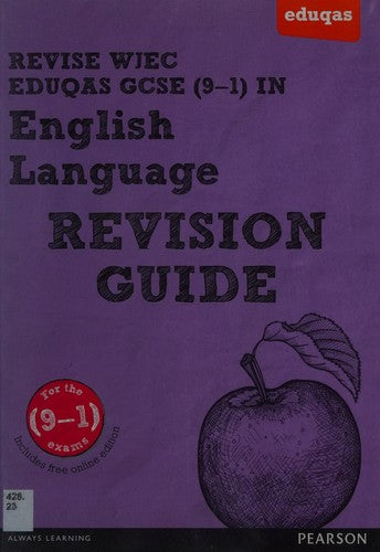 Pearson REVISE WJEC Eduqas GCSE English Language Revision Guide incl. online revision - for 2026, 2027 exams