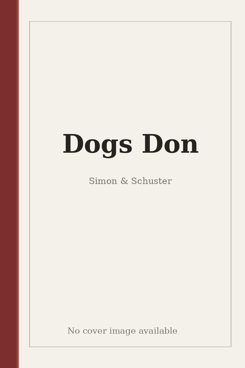 Dogs Don - no cover image available