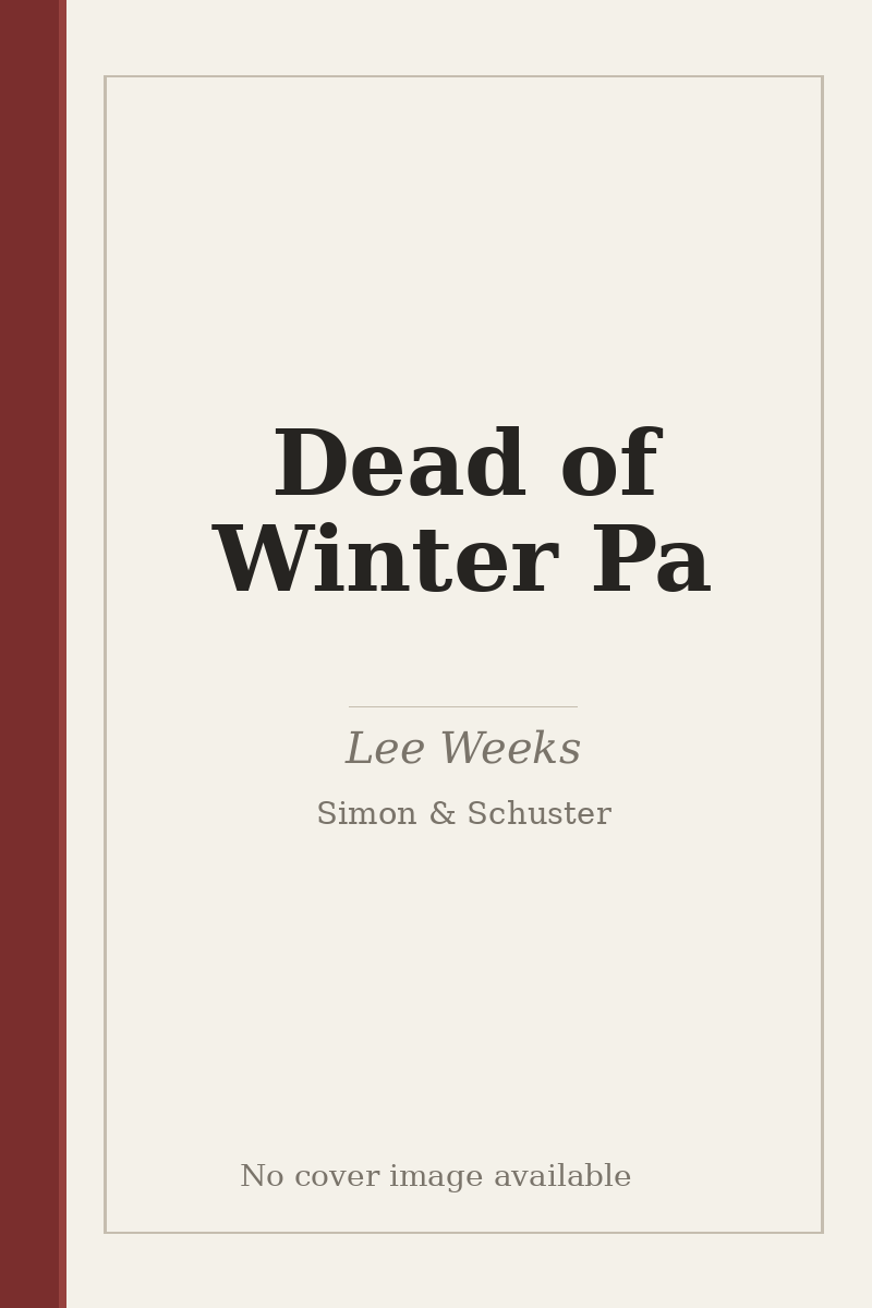 Dead of Winter Pa - no cover image available