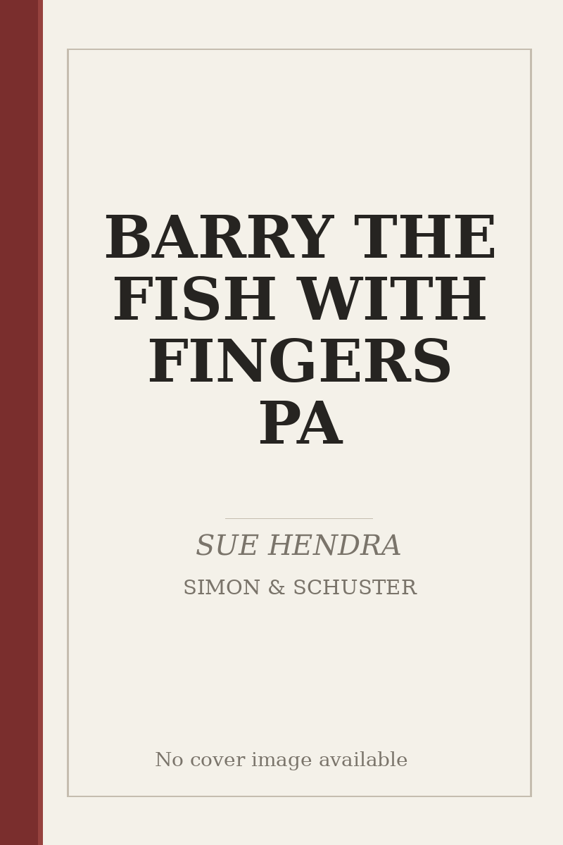 BARRY THE FISH WITH FINGERS PA - no cover image available