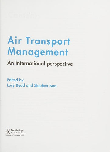 Air Transport Management: An international perspective