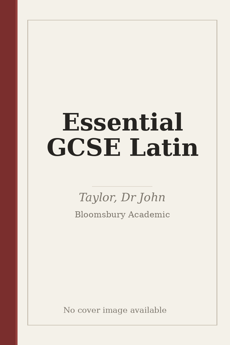 Essential GCSE Latin - no cover image available