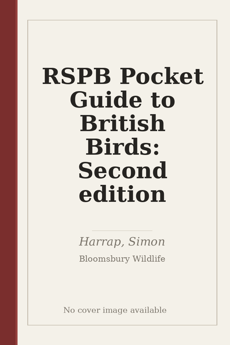 RSPB Pocket Guide to British Birds: Second edition - no cover image available