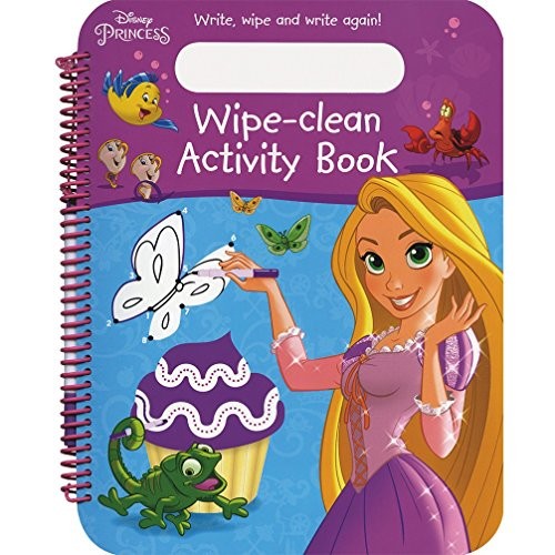 Disney Princess Wipe-Clean Activity Book: Write, Wipe and Write Again!