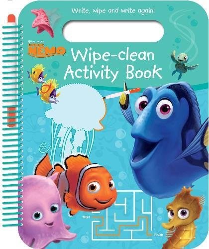 Disney Pixar Finding Nemo Wipe-Clean Activity Book: Write, Wipe and Write Again!