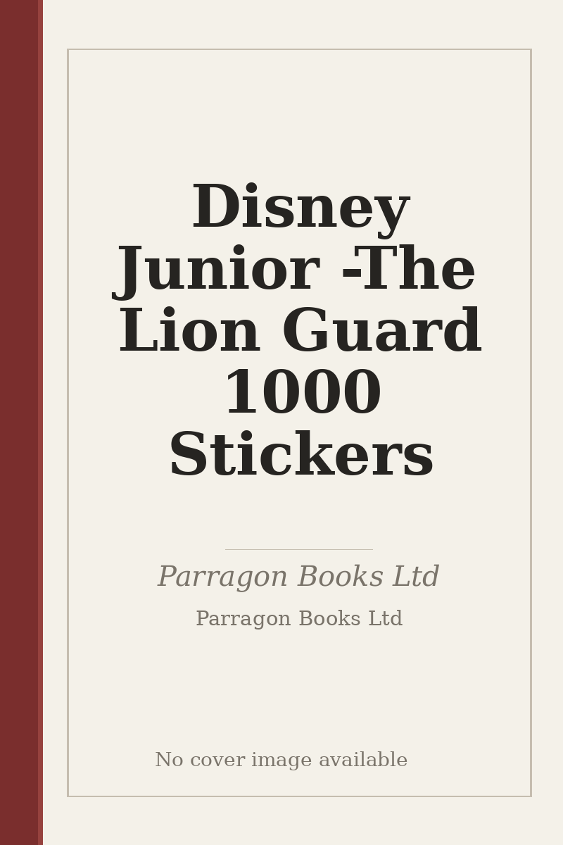 Disney Junior - The Lion Guard 1000 Stickers - no cover image available