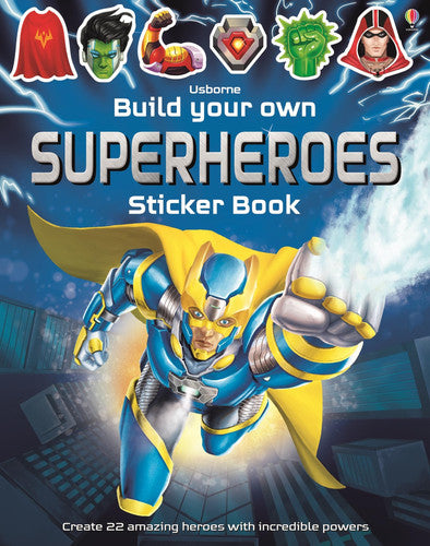 Build Your Own Superheroes Sticker Book: 1 (Build Your Own Sticker Book)