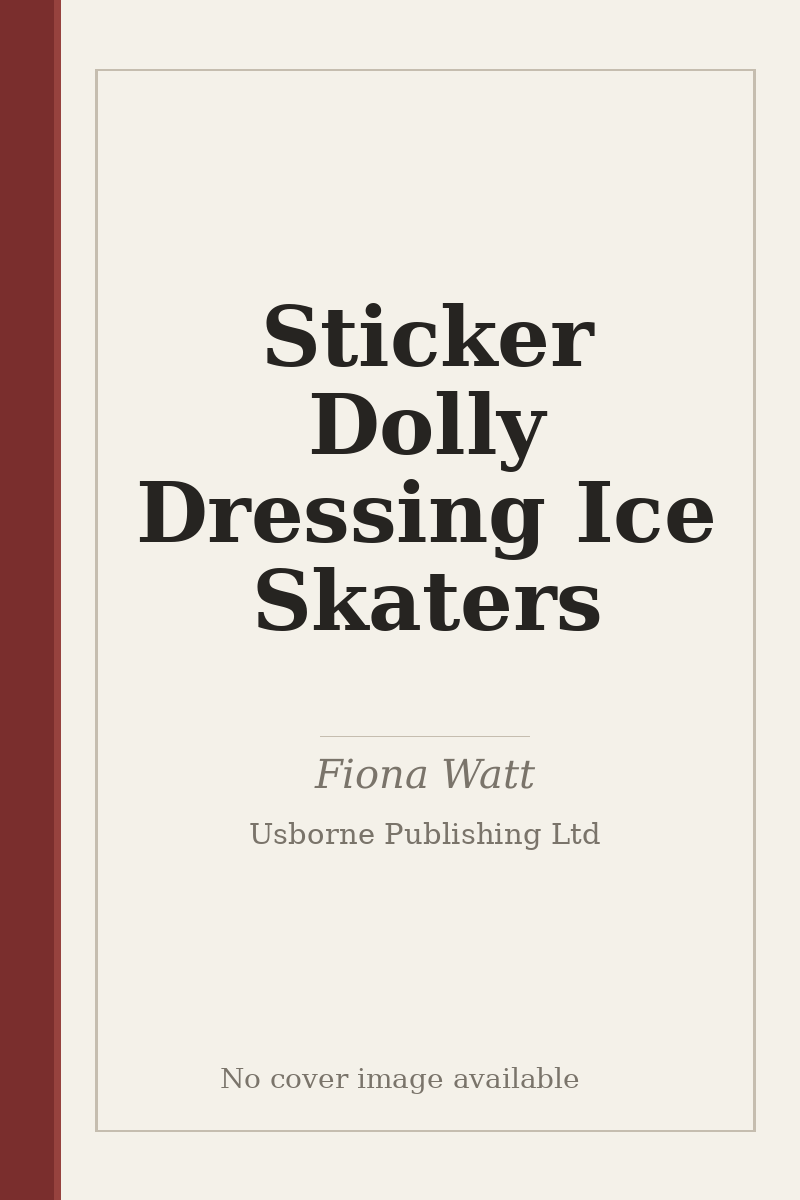 Sticker Dolly Dressing Ice Skaters - no cover image available