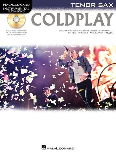 Instrumental Play-Along: Coldplay (Tenor Saxophone) (Hal Leonard Instrumental Play-Along)