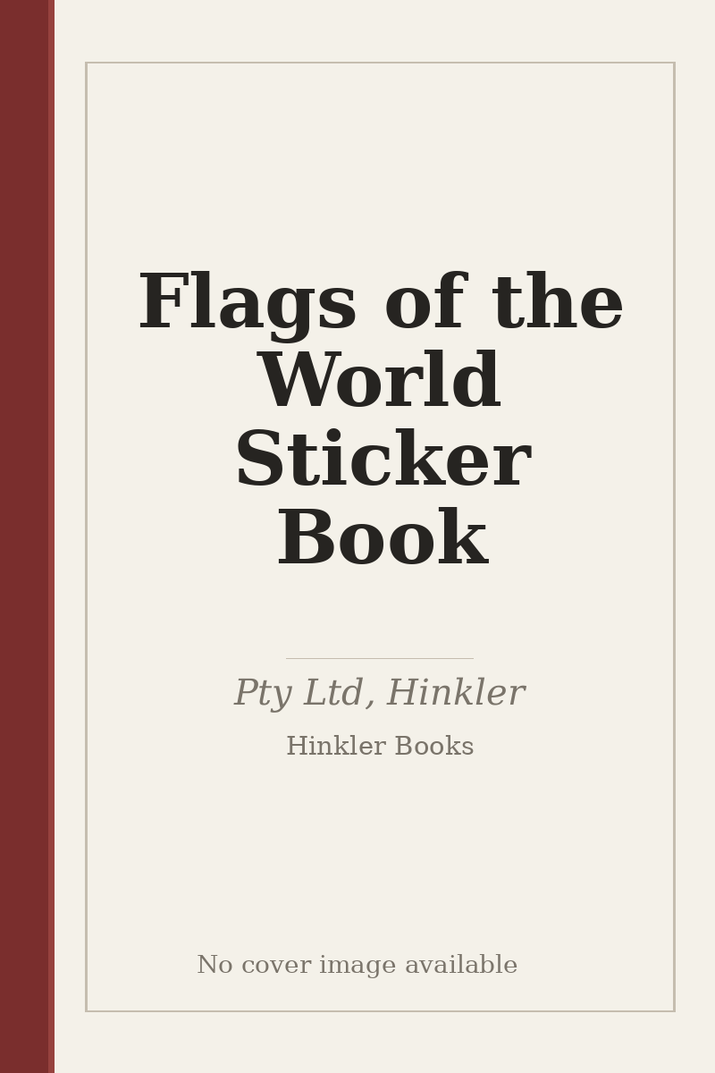 Flags of the World Sticker Book - no cover image available