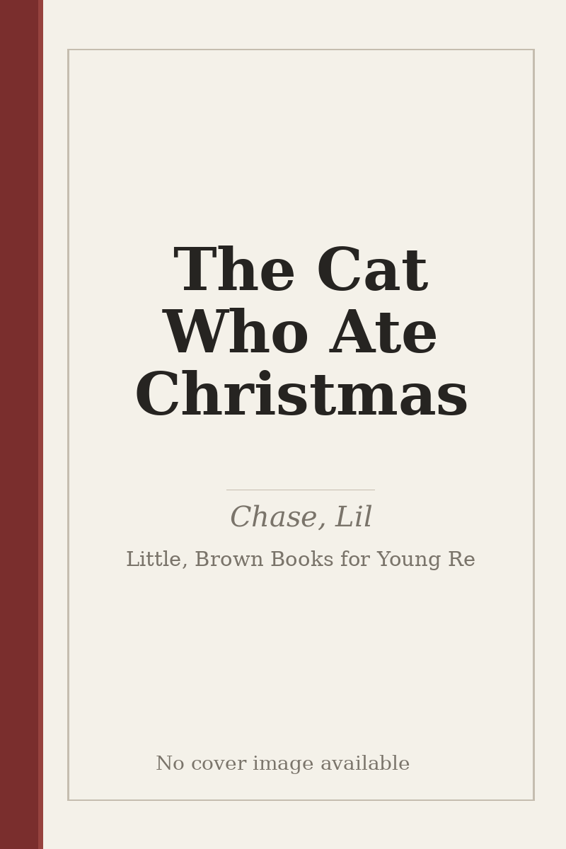 The Cat Who Ate Christmas - no cover image available