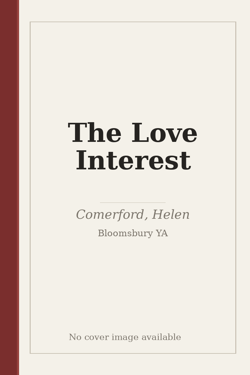 The Love Interest - no cover image available