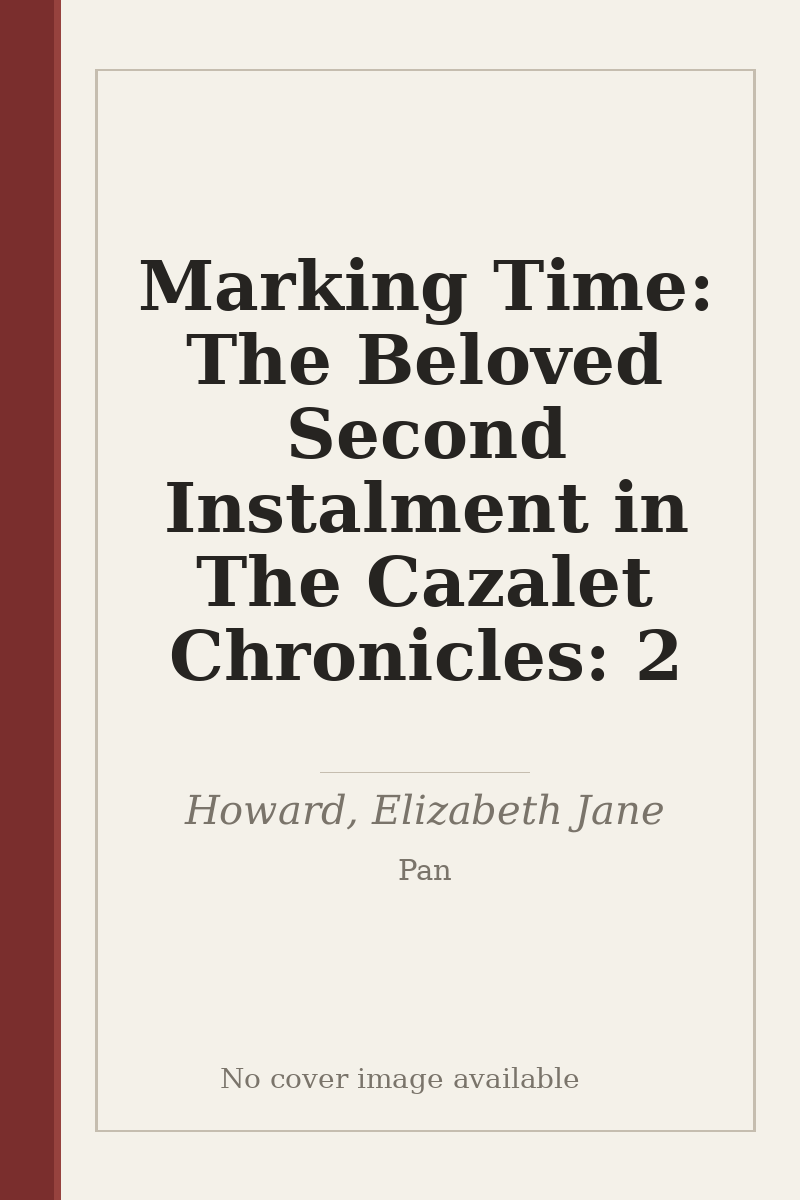 Marking Time: The Beloved Second Instalment in The Cazalet Chronicles: 2 - no cover image available