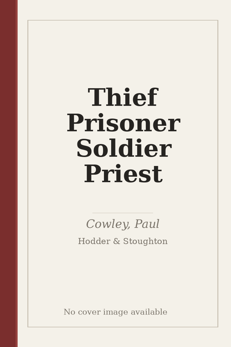 Thief Prisoner Soldier Priest - no cover image available