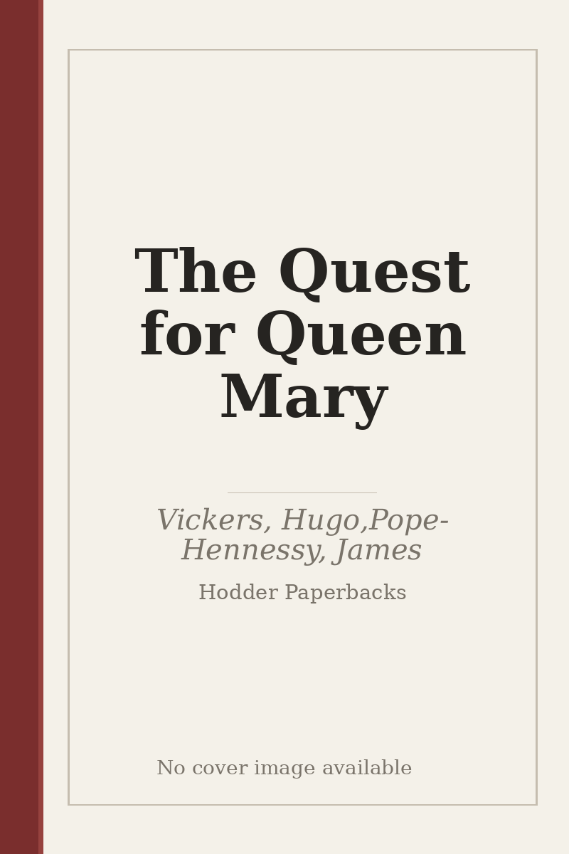 The Quest for Queen Mary - no cover image available