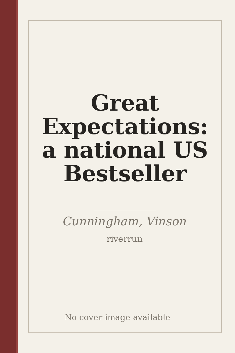 Great Expectations: a national US Bestseller - no cover image available