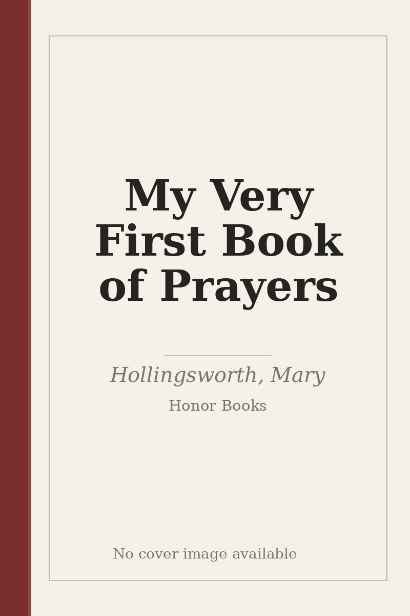 My Very First Book of Prayers - no cover image available