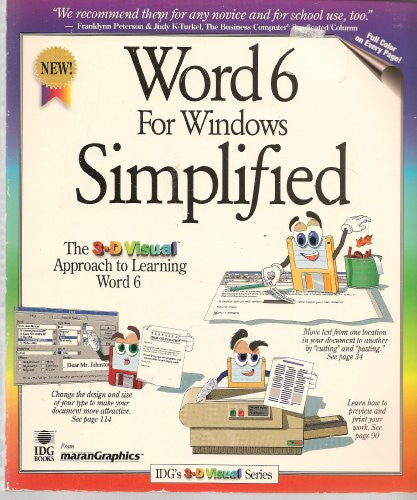 Word 6 For Windows® Simplified: 3D Visual