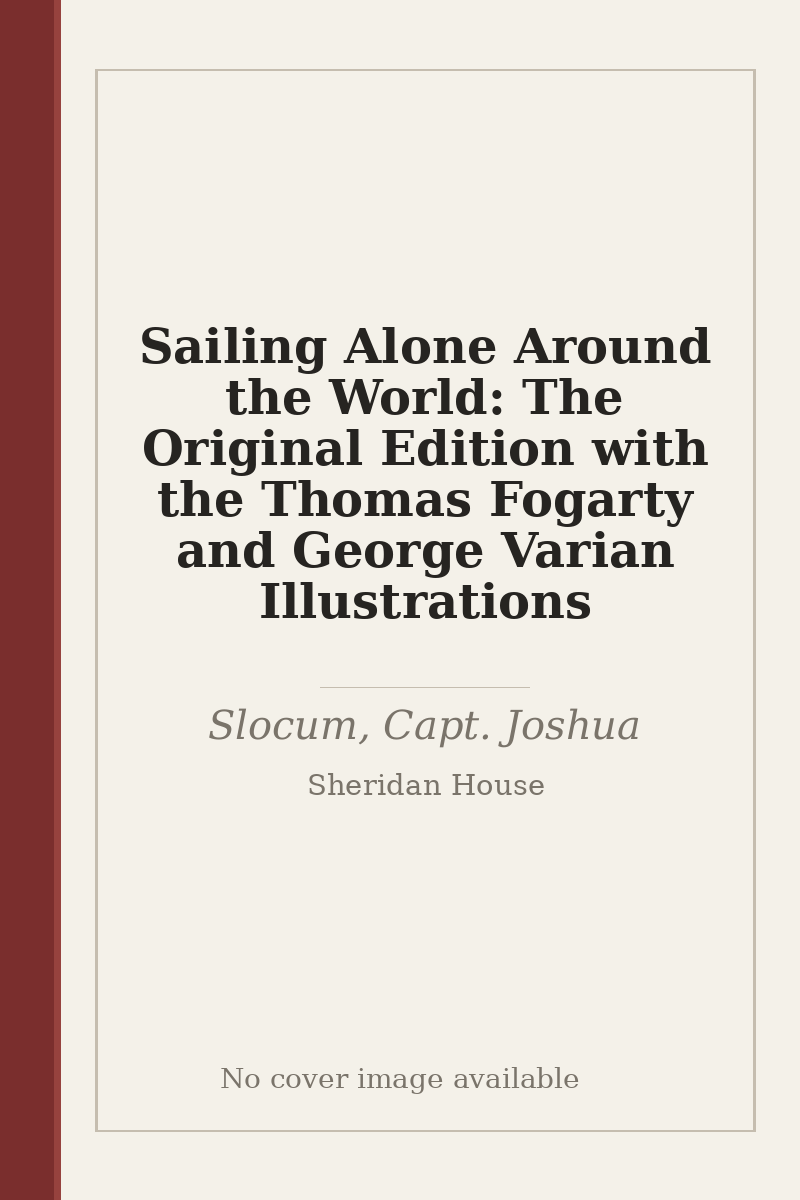 Sailing Alone Around the World: The Original Edition with the Thomas Fogarty and George Varian Illustrations - no cover image available