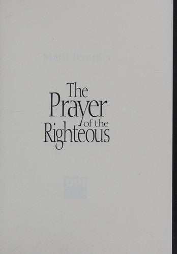 The prayer of the righteous