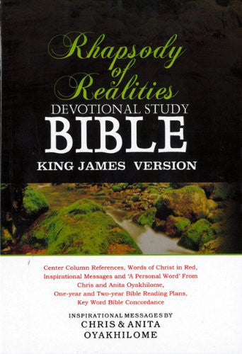 KJV Rhapsody Of Realities Devotional Bible