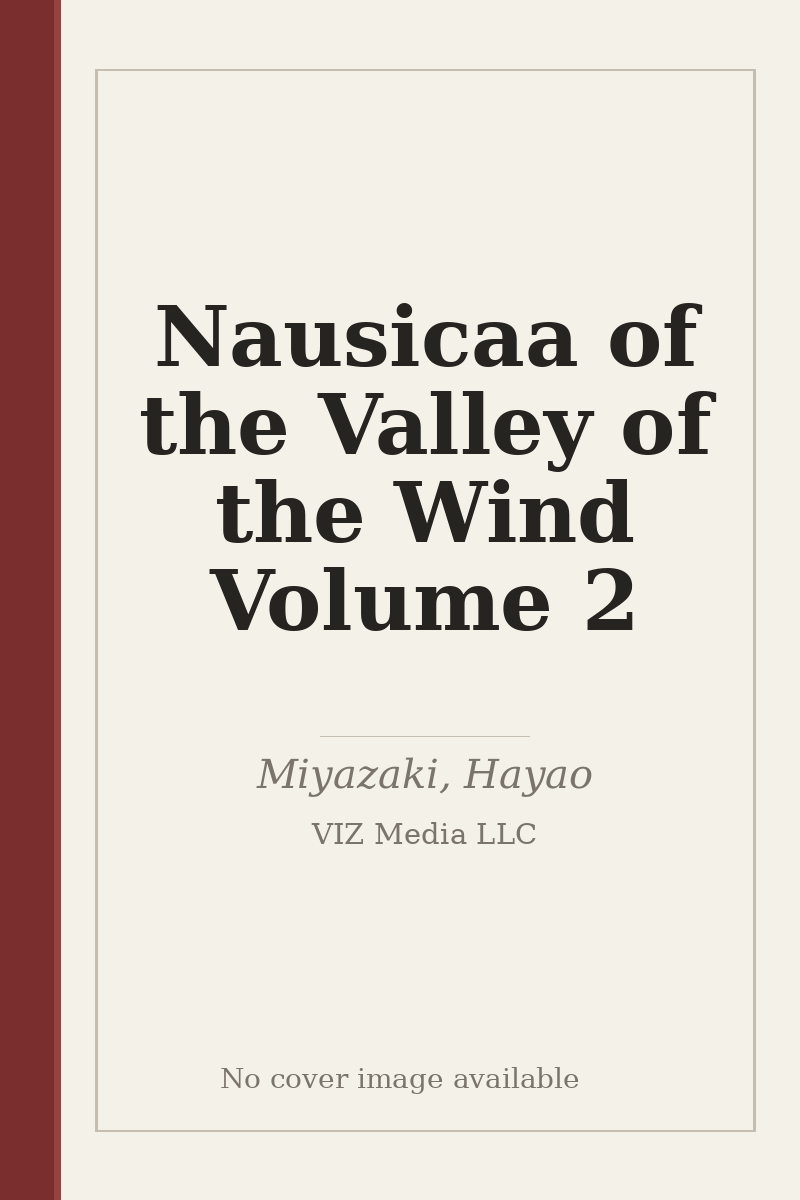 Nausicaa of the Valley of the Wind Volume 2 - no cover image available