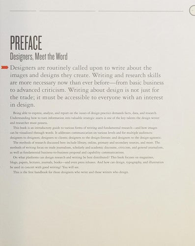 Writing and Research for Graphic Designers: A Designer's Manual to Strategic Communication and Presentation