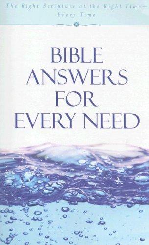 Bible Answers for Every Need (Inspirational Library (Paperback))