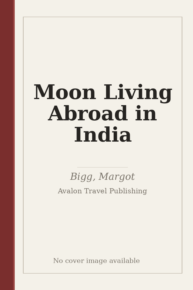 Moon Living Abroad in India - no cover image available