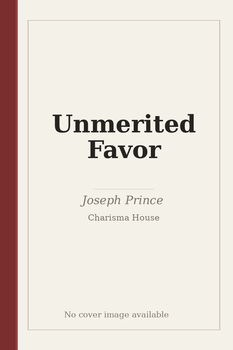 Unmerited Favor - no cover image available
