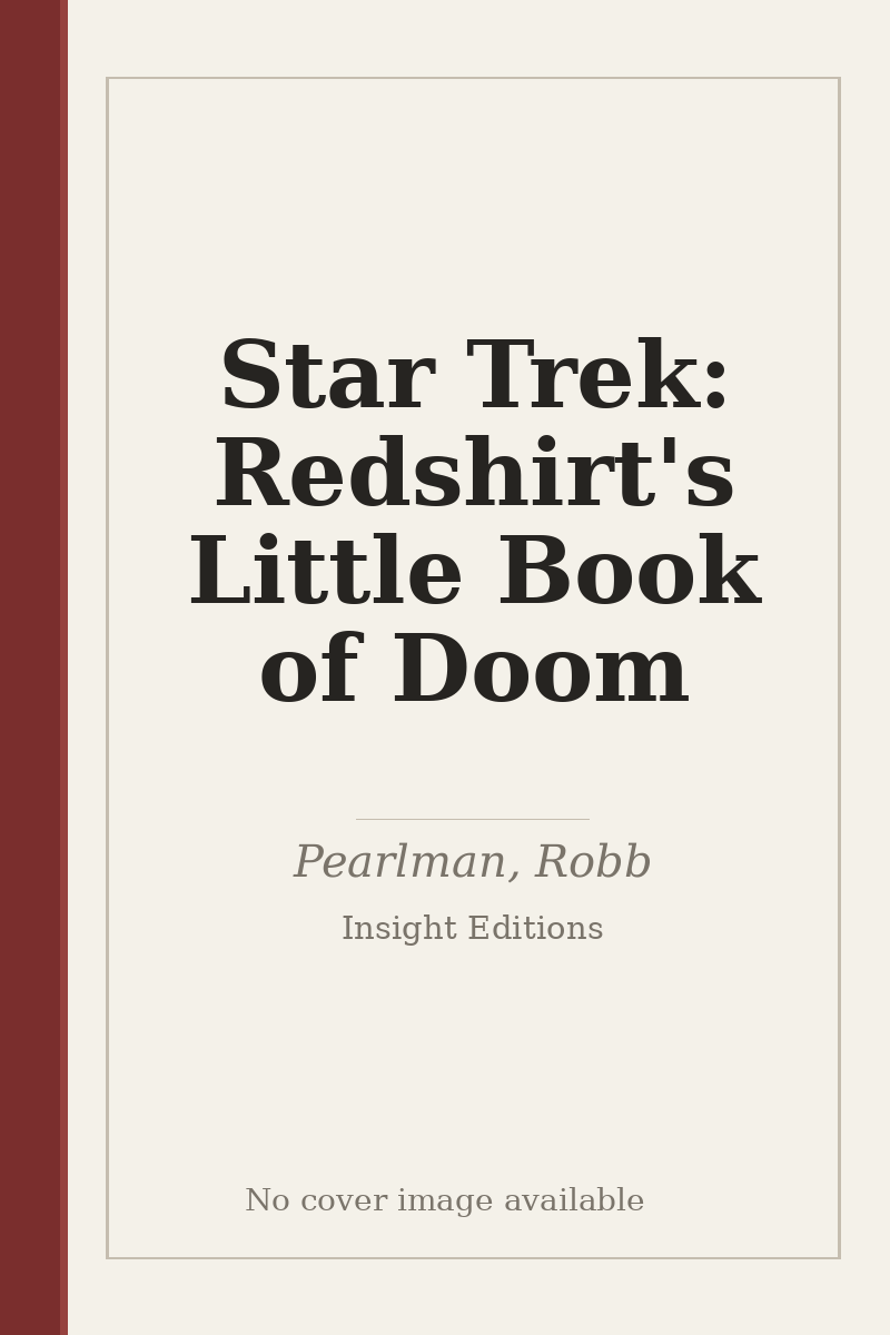 Star Trek: Redshirt's Little Book of Doom - no cover image available