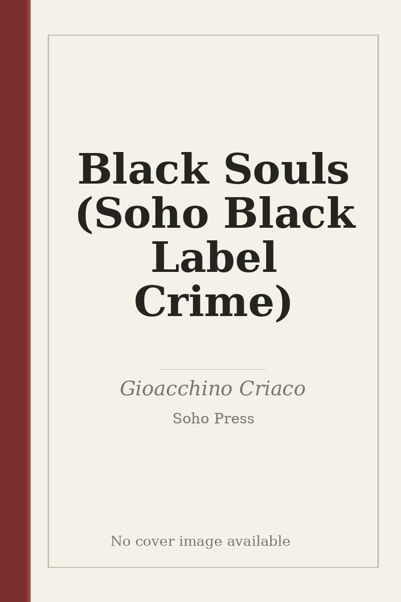 Black Souls (Soho Black Label Crime) - no cover image available