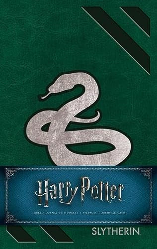 HARRY POTTER: SLYTHERIN HARDCOVER RULED JOURNAL: Redesign
